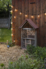 Guirlande 15 Ampoules Blanc Chaud 4,80M - Galix Solaire Shop