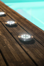 Spot encastrable inox 8 LED SMD - Galix Solaire Shop