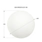 Boule solaire multicolore 56cm 300 Lumens – Éclairage solaire | LED