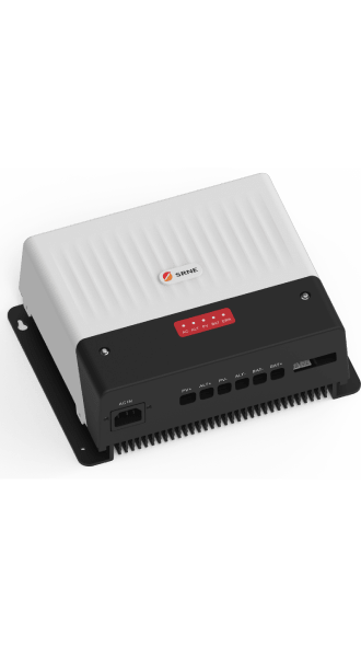 Contrôleur 3-en-1 SRNE SAA1230 30A 12V/24V – Régulateur Solaire MPPT 450W, Secteur AC & Booster DC-DC Alternateur Euro 6 pour Double Batterie Van, Camping-car, Bateau – Compatible Lithium, AGM, Gel - Galix Solaire Shop