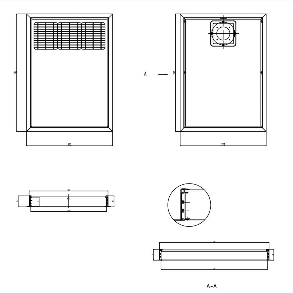 Equipement autonome de chauffage à air chaud pulsé avec thermostat - Galix Solaire Shop
