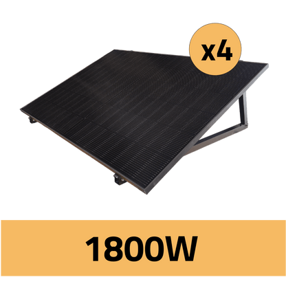 Kit Plug & Play 1800W Gamme PREMIUM avec micro - onduleurs Hoymiles - Galix Solaire Shop