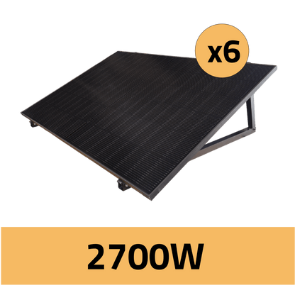 Kit Plug & Play 2700W Gamme PREMIUM avec micro - onduleurs Hoymiles - Galix Solaire Shop