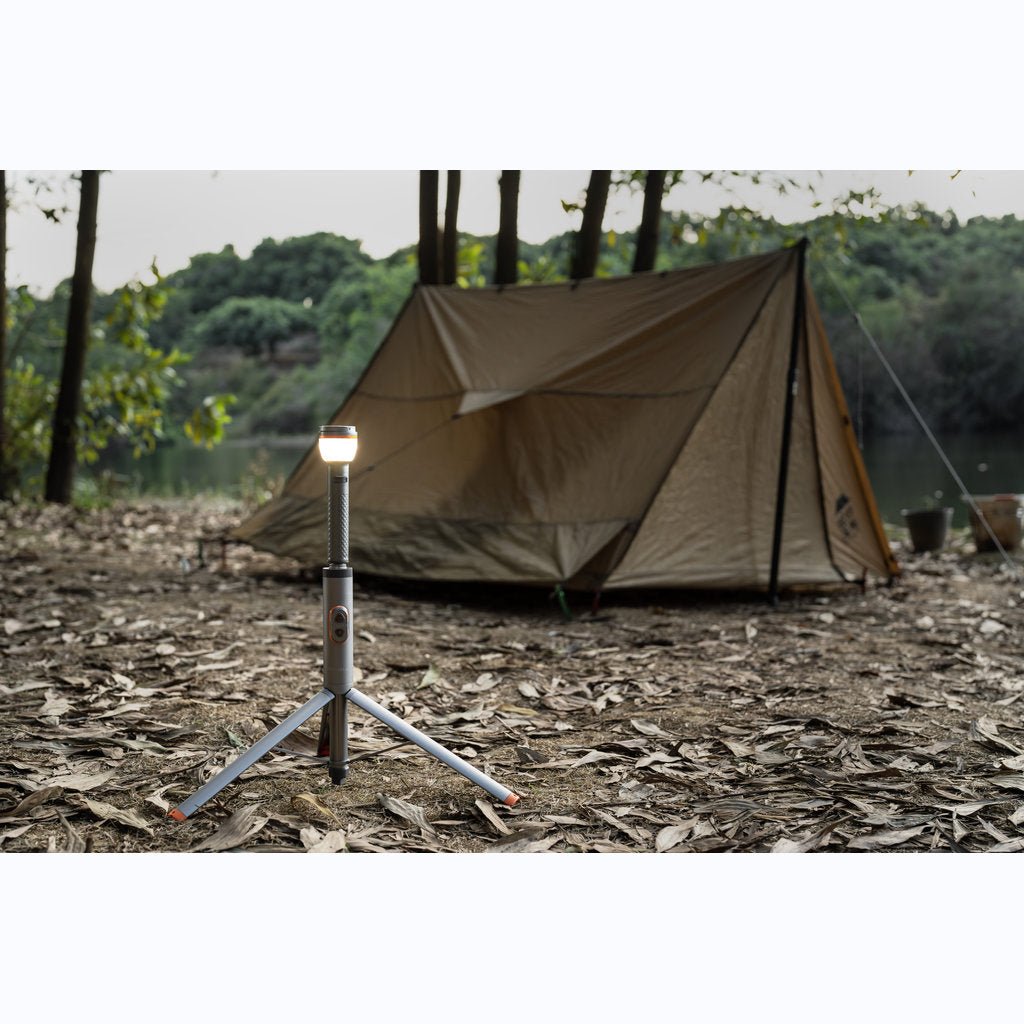 Lampe de Camping Télescopique LED – CC1 | Rechargeable & Étanche IP65 - Galix Solaire Shop