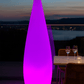 Lampe solaire design GOUTTE D’AURORE – 1,5 m | RGB multicolore, USB & télécommande - Galix Solaire Shop