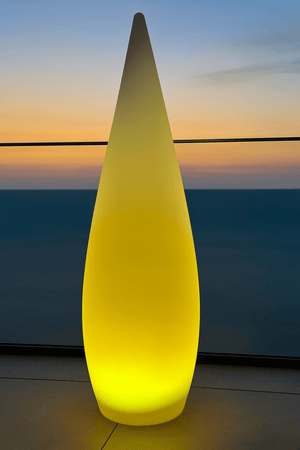 Lampe solaire design GOUTTE D’AURORE – 1,5 m | RGB multicolore, USB & télécommande - Galix Solaire Shop