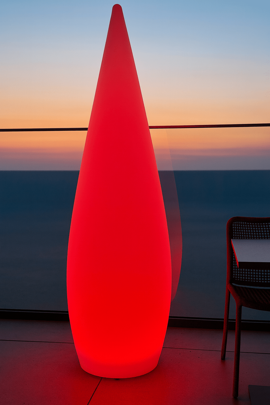 Lampe solaire design GOUTTE D’AURORE – 1,5 m | RGB multicolore, USB & télécommande - Galix Solaire Shop