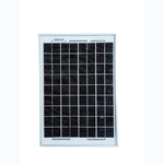 Panneau solaire monocristallin 10W - Galix Solaire Shop