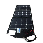 Panneau solaire Monocristallin Pliable - 3 x 40 Watt - 18V Cellules back - contact Sun Power - Galix Solaire Shop