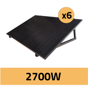 Kit Plug & Play 2700W Gamme PREMIUM avec micro-onduleurs Hoymiles