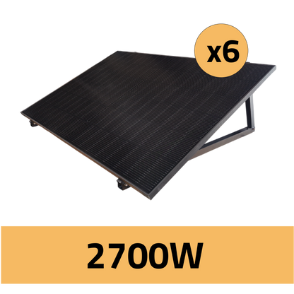 Kit Plug & Play 2700W Gamme PREMIUM avec micro-onduleurs Hoymiles
