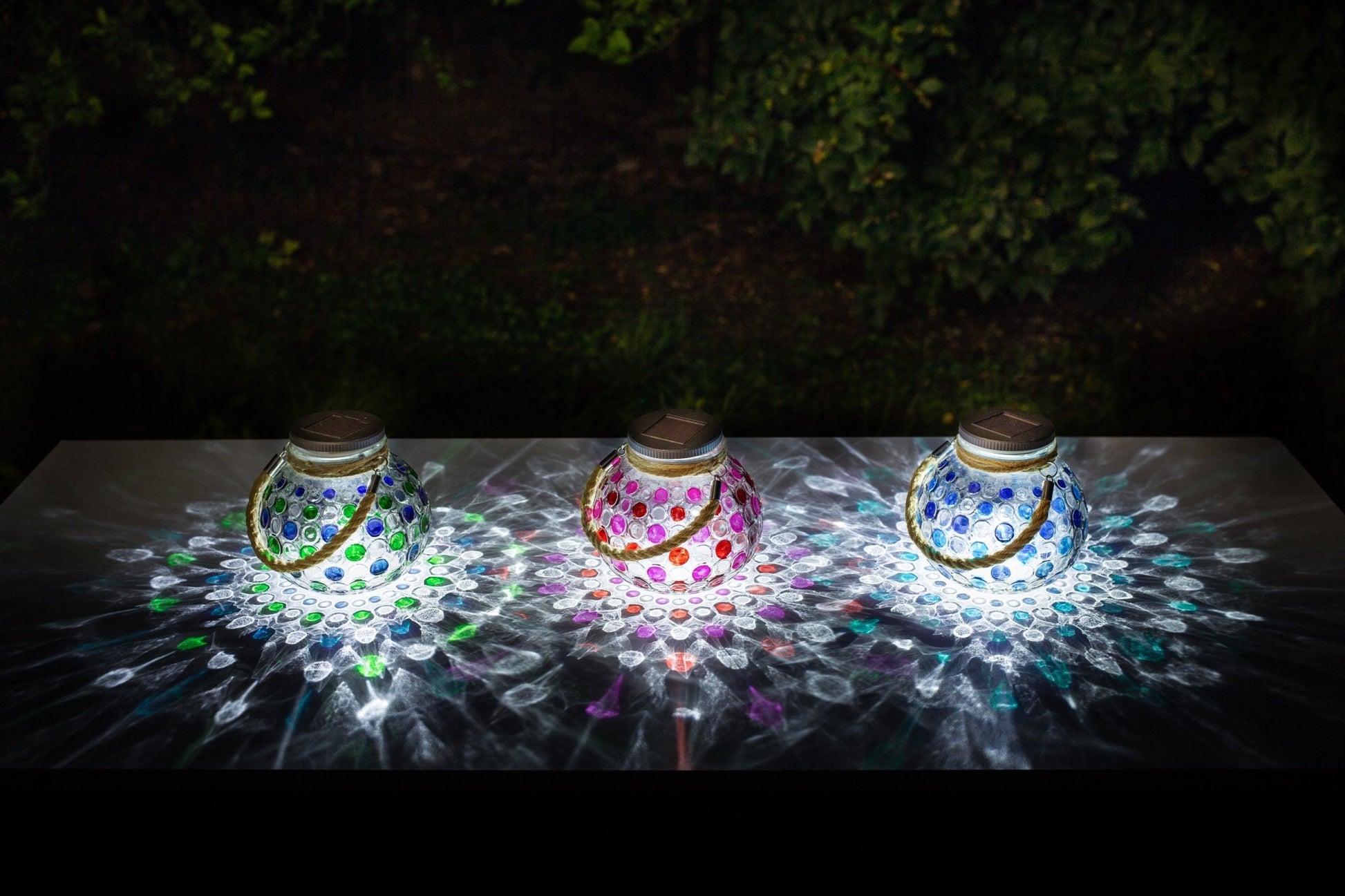 Décoration de table solaire - effet 3D - Galix Solaire Shop