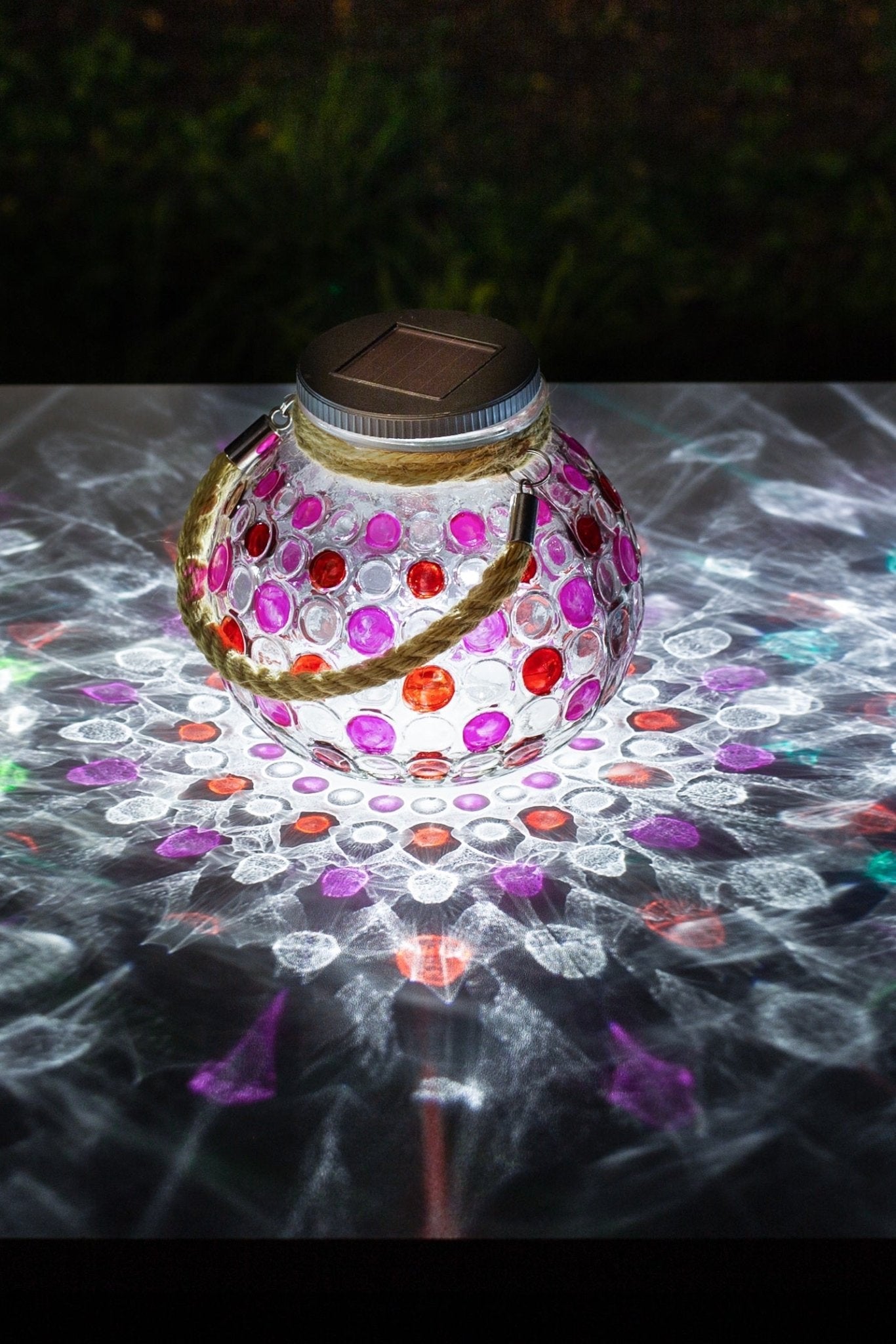 Décoration de table solaire - effet 3D - Galix Solaire Shop