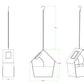 Décoration solaire à suspendre : Maison - Galix Solaire Shop
