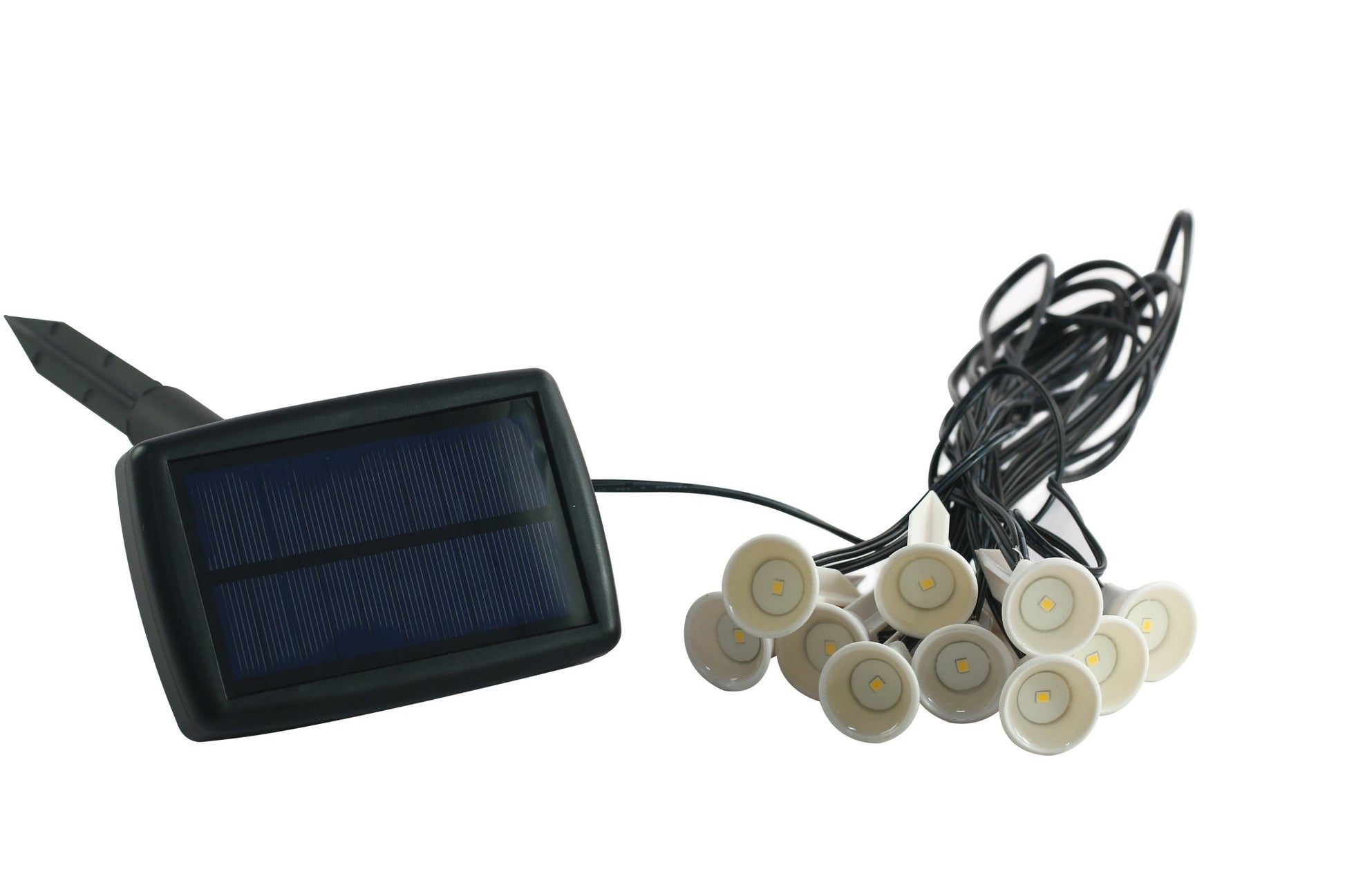 Guirlande solaire à planter 10 LED - 5m - Galix Solaire Shop