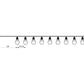 Guirlande solaire guinguette - 10 LED - Galix Solaire Shop