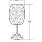 Lampe de table solaire métal - design rétro - Galix Solaire Shop