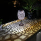 Lampe de table solaire métal - design rétro - Galix Solaire Shop