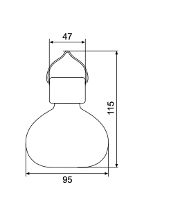 Lampion solaire inox - Galix Solaire Shop