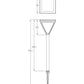 Lanterne solaire inox - Galix Solaire Shop