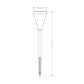 Lanterne solaire inox - Galix Solaire Shop