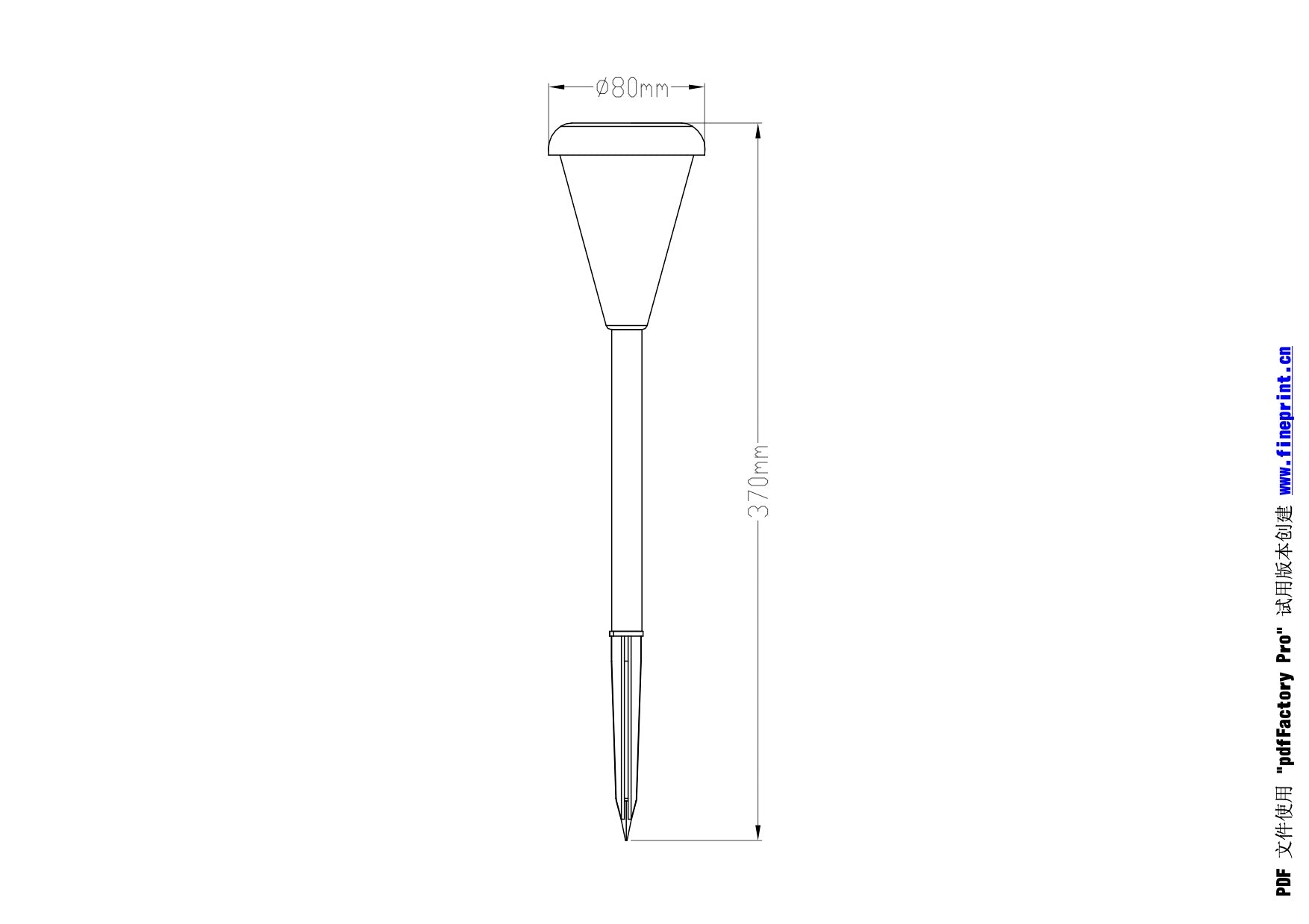 Lanterne solaire inox - Galix Solaire Shop