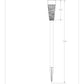 Lanterne solaire inox H79 - Galix Solaire Shop