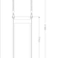 Lanterne solaire métal et corde - Bougie LED Vacillante H25 - Galix Solaire Shop