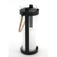 Lanterne solaire métal et corde - Bougie LED Vacillante H25 - Galix Solaire Shop