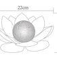 Nénuphar solaire 22cm - Galix Solaire Shop