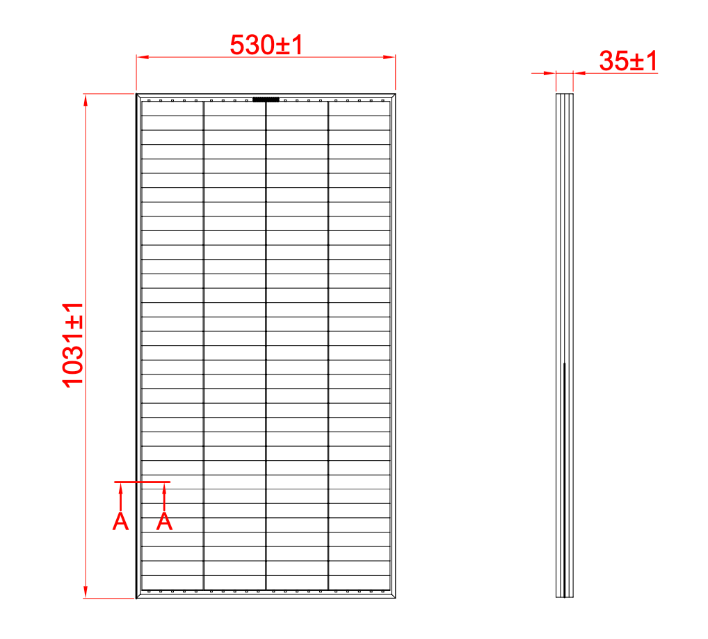 Panneau solaire Série Blackwell 100W - Galix Solaire Shop