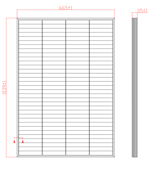 Panneau solaire Série Blackwell 135W - Galix Solaire Shop