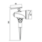 Spot solaire plastique - Galix Solaire Shop